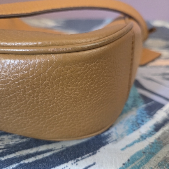 COACH Ellie File Gold-tone Pebble Leather Crossbody Bag - Picture 10 of 12